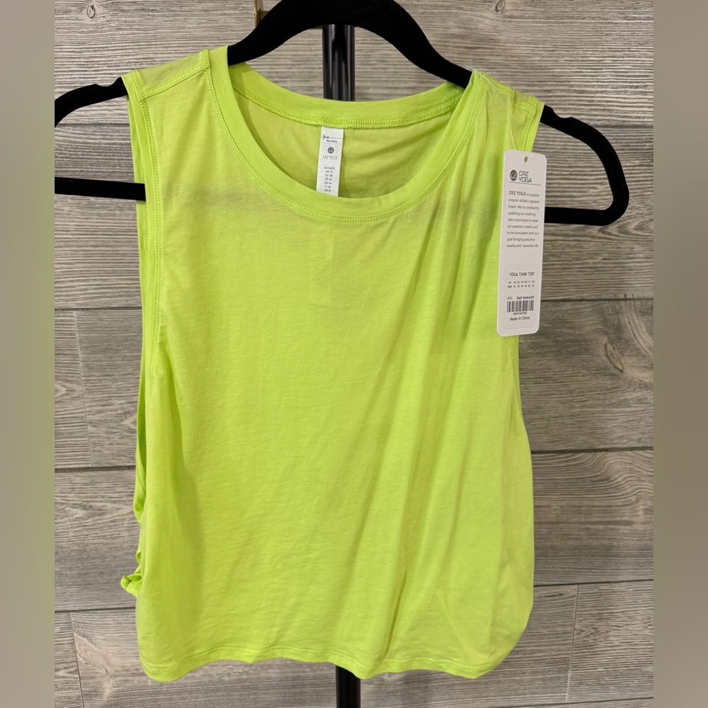 NWT 🎉 CRZ Yoga Cotton Crop Knotted